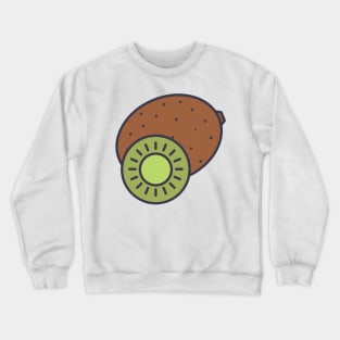 Cute Kiwi Crewneck Sweatshirt